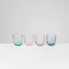 Calma - Set of 4 glasses small swirl mix