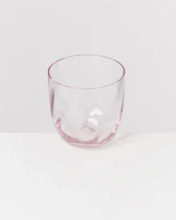 Calma - Set of 4 glass small swirl rosé