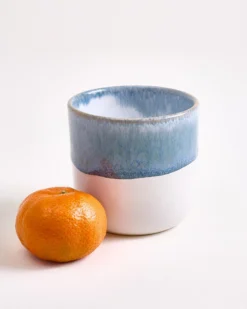 Coimbra Becher groß graublau 4er-Set