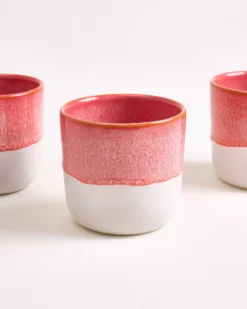 Coimbra Becher groß pink 6er-Set
