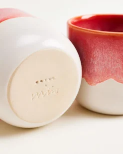Coimbra - Cup small pink cream