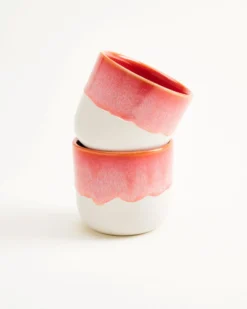 Coimbra - Cup small pink cream