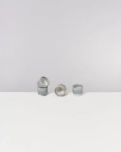Coimbra Espressobecher graublau 4er-Set
