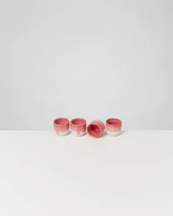 Coimbra Espressobecher pink 4er-Set