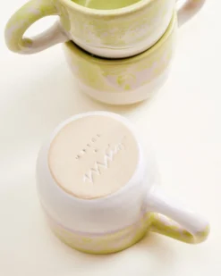 Coimbra - Espresso mug lime lilac