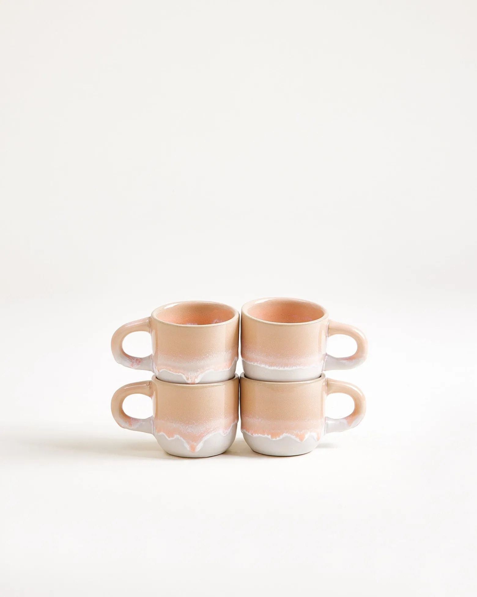Coimbra Espressotasse apricot 4er-Set