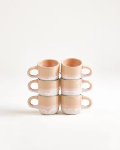 Coimbra Espressotasse apricot 6er-Set