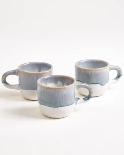 Coimbra Espressotasse graublau 6er-Set