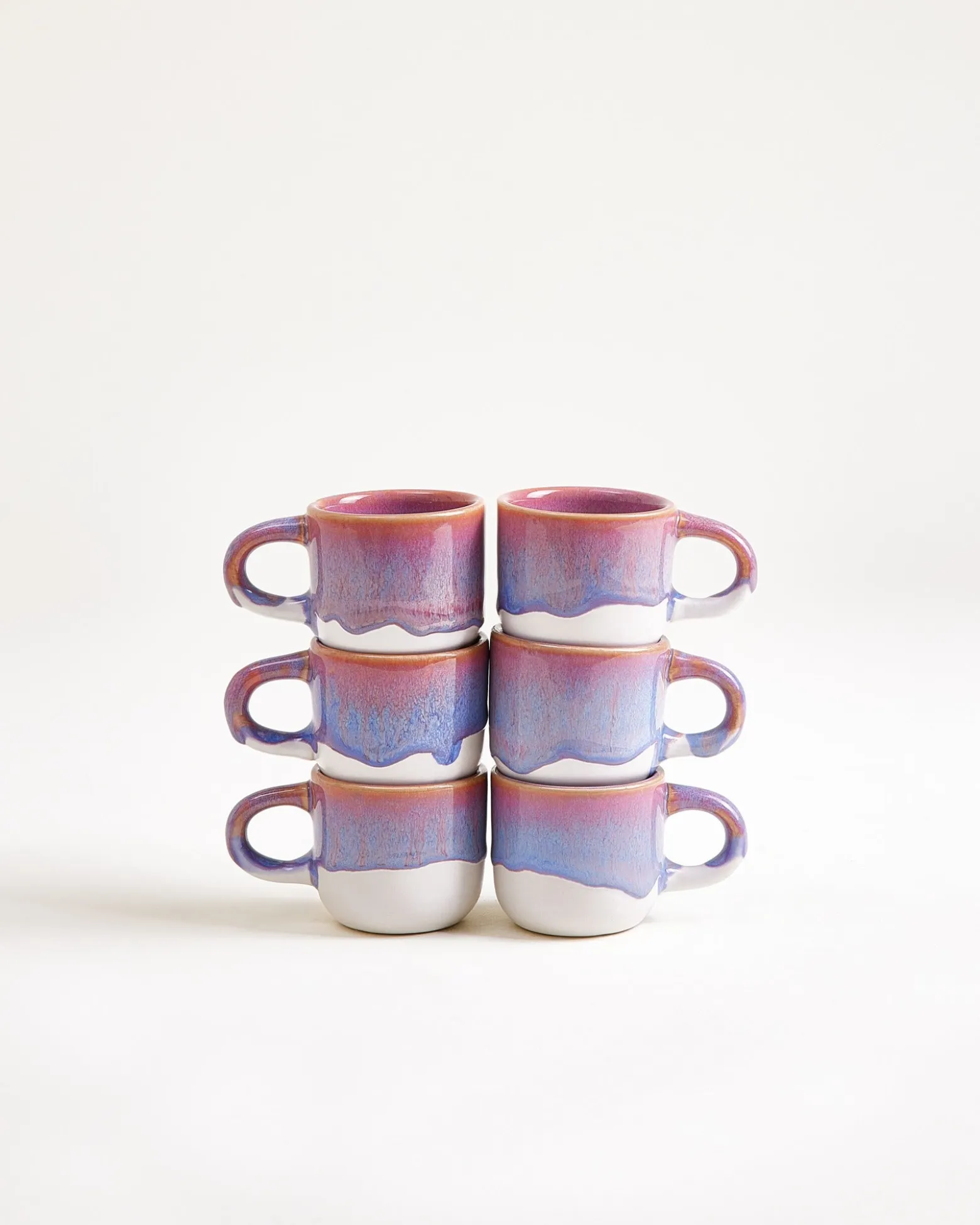 Coimbra Espressotasse lila 6er-Set