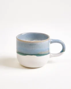 Coimbra mug small greyblue