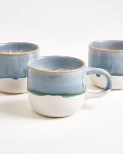 Coimbra mug small greyblue