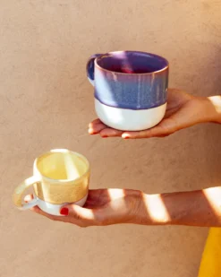 Coimbra mug small yellow