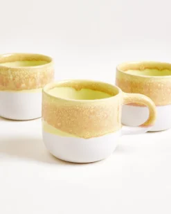 Coimbra mug small yellow