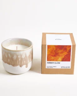 Coimbra - scented candle “Amber Glow” sand
