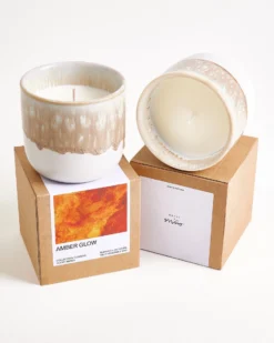 Coimbra - scented candle “Amber Glow” sand