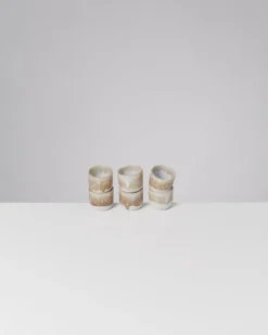 Coimbra - Set of 6 espresso cups sand
