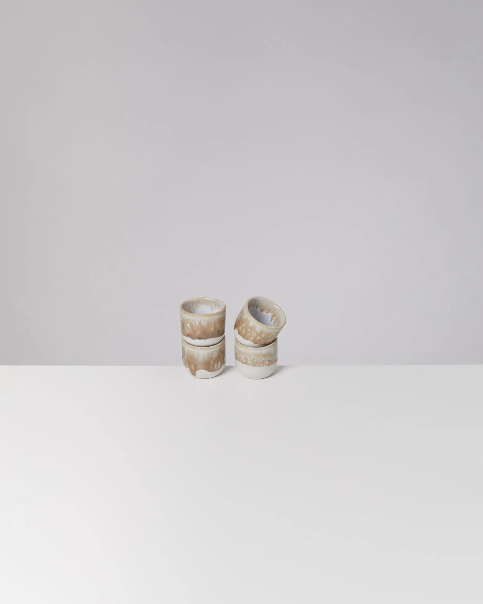 Coimbra - Set of 4 espresso cups sand