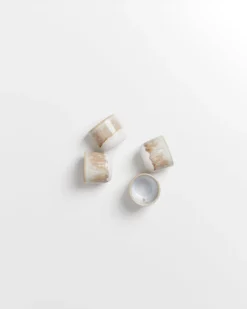 Coimbra - Set of 4 espresso cups sand