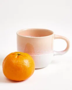 Coimbra Tasse groß apricot 4er-Set