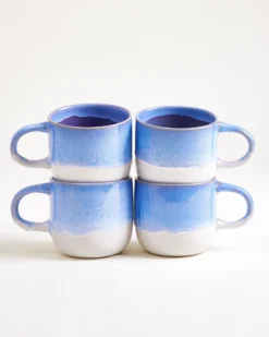 Coimbra Tasse groß cornflower 4er-Set