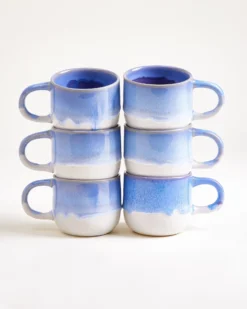 Coimbra Tasse klein cornflower 6er-Set