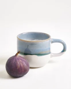 Coimbra Tasse klein graublau 6er-Set