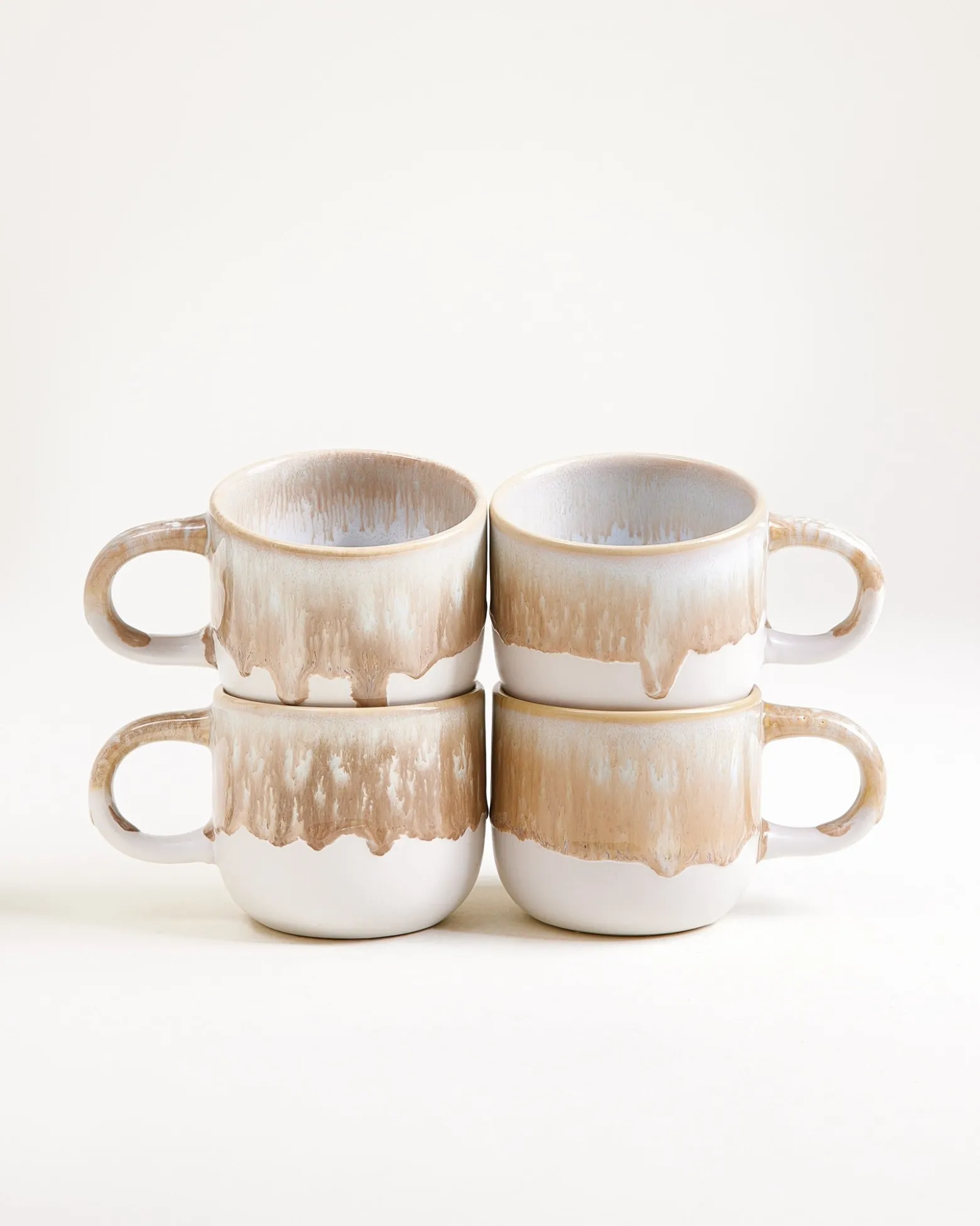 Coimbra Tasse klein sand 4er-Set