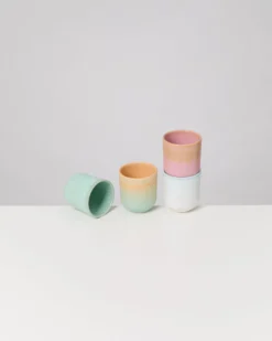 Copa Alto Becher klein Pastel Whsiper mix 4er-Set