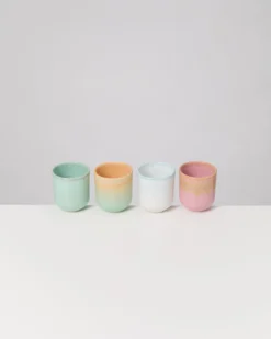 Copa Alto Becher klein Pastel Whsiper mix 4er-Set