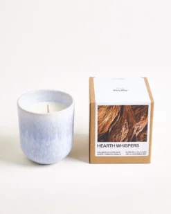 Copa Alto - Scented candle Hearth Whispers light blue