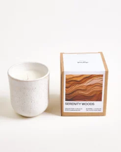 Copa Alto - Scented candle Serenity Woods sand