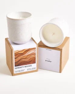 Copa Alto - Scented candle Serenity Woods sand