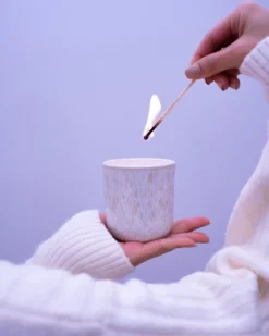 Copa Alto - Scented candle Serenity Woods sand