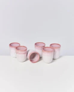 Copa Alto - Set of 6 Cups big strawberry