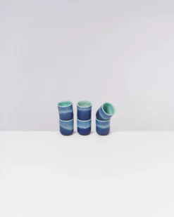 Copa Alto - Set of 6 Espressocups turquoise