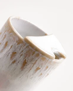 Copa Alto Set of 2 small to-go cups sand white