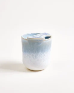 Copa Alto small cup light blue white To-Go