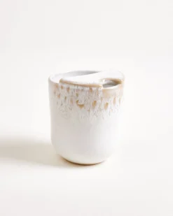 Copa Alto small cup sand white To-Go