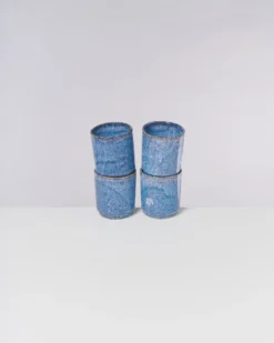Cordoama Becher groß blau 4er-Set