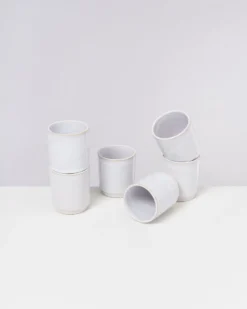 Cordoama Becher groß weiß 6er-Set