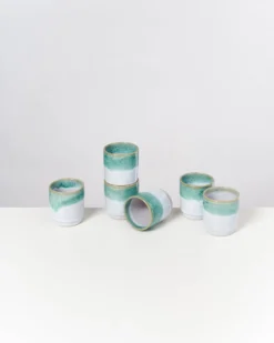Cordoama Becher klein mint 6er-Set