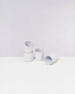 Cordoama Becher klein weiß 4er-Set