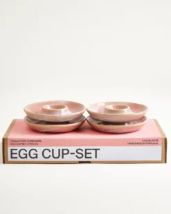 Cordoama Eierbecher Ostern rosé 4er-Set