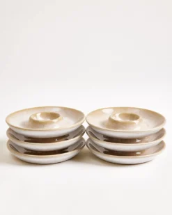 Cordoama Eierbecher sand 6er-Set