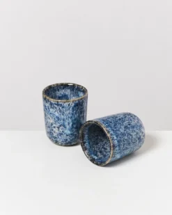 Cordoama - Espressocup blue speckled