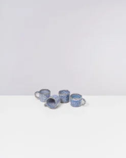 Cordoama Espressotasse classic blau 4er-Set
