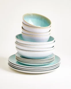 Cordoama Geschirr-Set classic mint 16-teilig