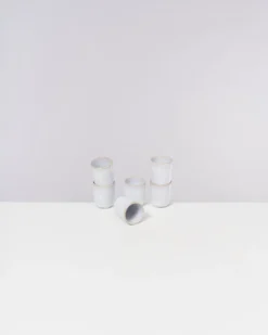 Cordoama - Set of 6 Espressocups white