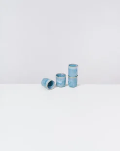 Cordoama - Set of 4 Espressocups aqua