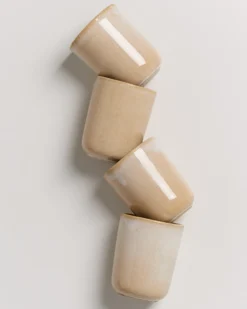 Cordoama - Set of 4 espresso cups sand